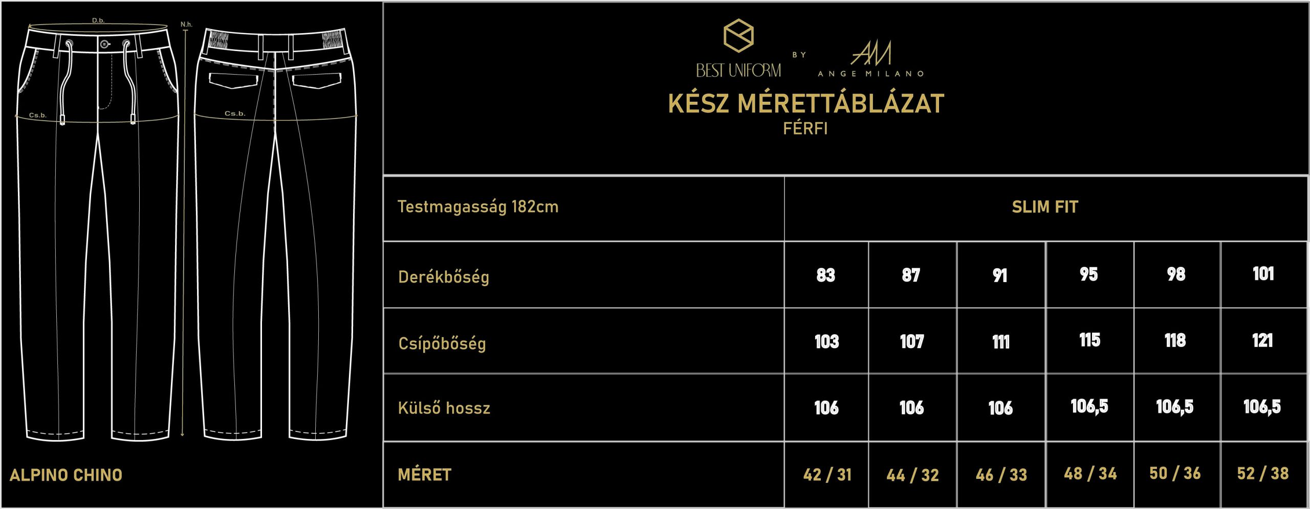 alpino chino ferfi nadrag kesz merettablazat