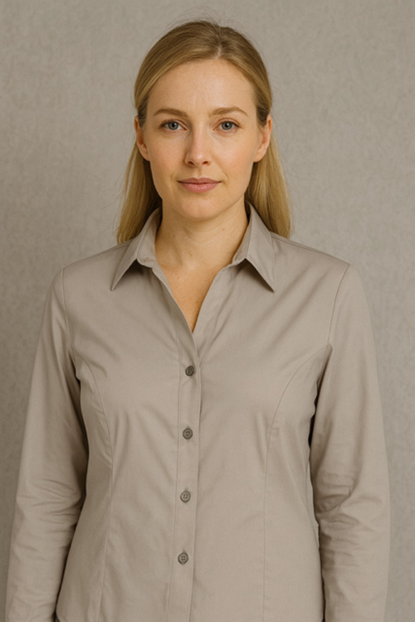 eliza noi dove bluz easycare